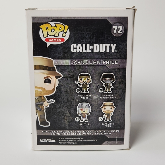 Capt. John Price Funko Pop - Vaulted - Picture 3 of 5